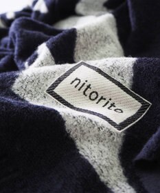 nitorito 【UNISEX】bonfula 牛と花モチーフ柄 ストール