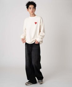 WEGO 【裏起毛/ユニセックス着用ITEM/SMLサイズ展開】アソートグラフィックプルオーバー（4）