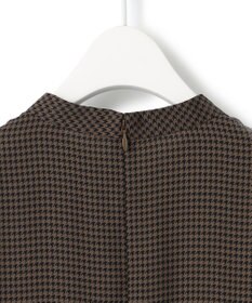 ICB 【接触冷感・UVケア・速乾・洗える】BackSatinAmunzen ハイネックブラウス