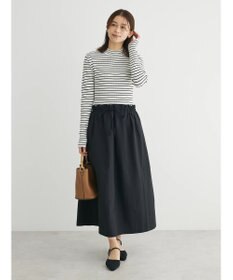 Green Parks ドッキングニットワンピース