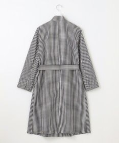 J.PRESS LADIES S 【洗える】 GIZAコットンギンガム ステンカラー コート