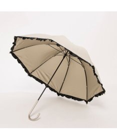 UNBILLION カシュネ cachenez / PUバイカラーフリルバルーンショートパラソル