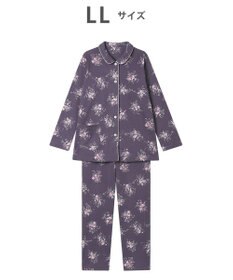 WACOAL リラックス＆スリープ  長袖 長ズボン パジャマ 綿100%(本体) WDX540 /ワコール