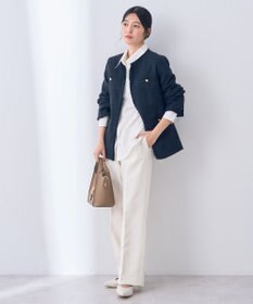 YECCA VECCA 金釦ツイードジャケット