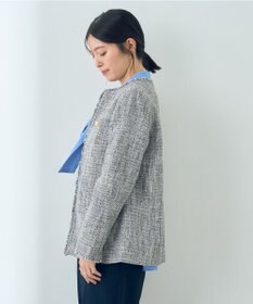 YECCA VECCA 金釦ツイードジャケット