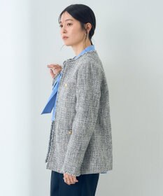 YECCA VECCA 金釦ツイードジャケット