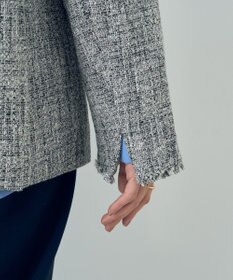 YECCA VECCA 金釦ツイードジャケット