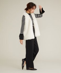 Feroux プードルファー ベスト