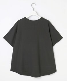 自由区 S 【接触冷感・UVカット・洗える】クレープストレッチAライン ニット