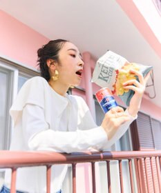 #Newans 【洗える】ケープカラープルオーバー