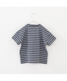 Mother garden しろたん ボーダー柄Ｔシャツ 半袖 《黒色》 キッズサイズ 100 120 140cm