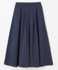 ANY 【ウエストゴム】ギンガムフレアスカート