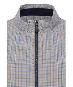 DAKS 【DAKS GOLF】チェックストレッチブルゾン