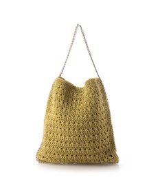 UNBILLION cachecache チェーンかがり横編みワンショルダー