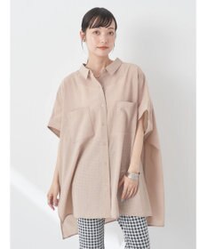 earth music&ecology 配色ステッチＢＩＧシャツ