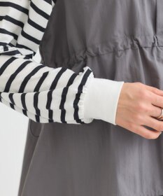 Green Parks ナイロンドッキングドロストプルオーバー