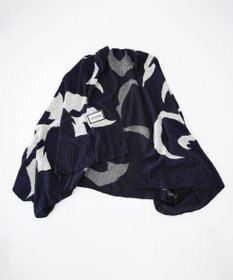 nitorito 【UNISEX】bonfula 牛と花モチーフ柄 ストール