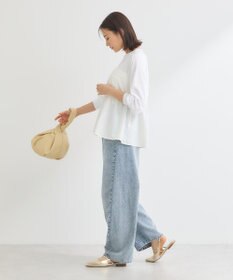 Green Parks ナイロンドッキングドロストプルオーバー