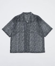 WEGO メッシュパターンオープンカラーシャツ（SS）