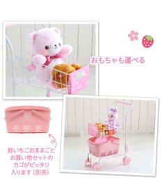Mother garden マザーガーデン おままごと 野いちご ショッピングカート 《いちご×リボン》