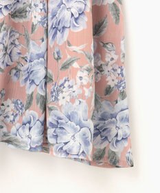 Feroux 【洗える】フラワープリント ワンピース