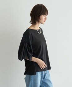 YECCA VECCA シアースリーブカットソー