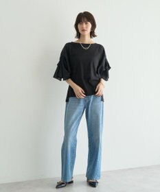 YECCA VECCA シアースリーブカットソー