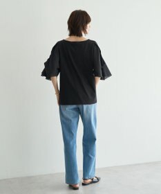 YECCA VECCA シアースリーブカットソー