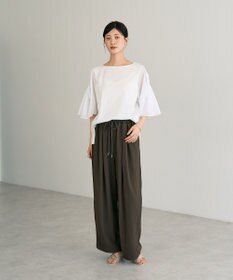 YECCA VECCA シアースリーブカットソー