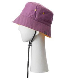 MOONBAT 【洗える】estaa 撥水 ロゴピス付き バケットハット UV ポケッタブル