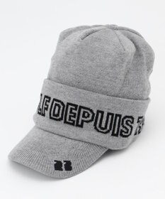 23区GOLF 【MEN】ツバ付きニット キャップ