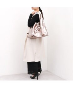 UNBILLION 【テレビ ドラマ着用アイテム】カシュカシュ cachecache / 一枚仕立てホーボーバッグ