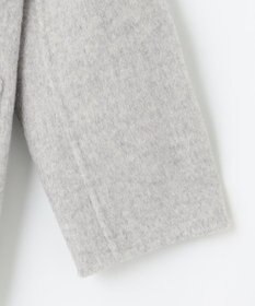 J.PRESS LADIES 【リバーシブル】ウールナイロン リバー フーデッドコート