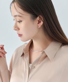 Phoebe ルーセントラインチョーカー　シルバー/ネックレス/ネックカフ/40cm