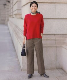 J.PRESS LADIES CASHMERE BLEND クルーネック ニット