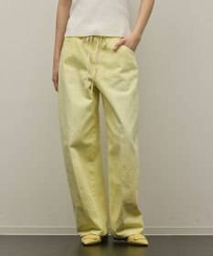 GRACE CONTINENTAL コンビドロストデニムパンツ