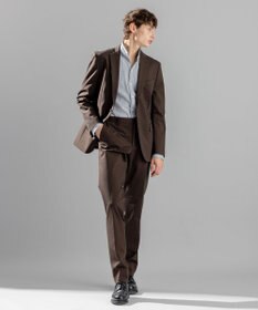 JOSEPH HOMME アロージャガードストレッチ　ウイングカラーシャツ