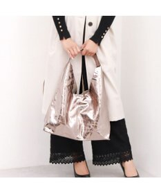 UNBILLION 【テレビ ドラマ着用アイテム】カシュカシュ cachecache / 一枚仕立てホーボーバッグ