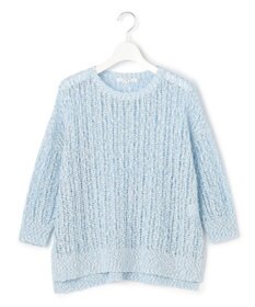 23区 【SLOW/一部店舗限定】エンブロイダリープルオーバー サマー ニット