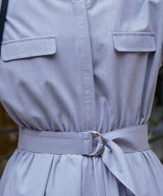 Tiaclasse 【洗える】フラップポケットワンピース