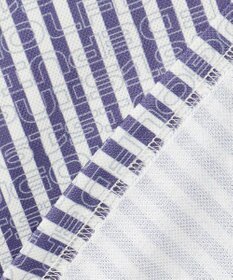 23区GOLF 【WOMEN】ロゴレイヤーストライプシャツ