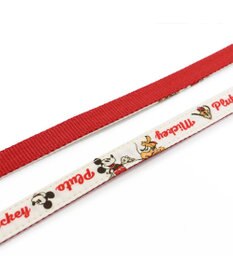 PET PARADISE ディズニー ミッキーマウス プルート 散歩柄 リード 【ＳＳ~Ｓ】 小型犬