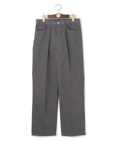 J.PRESS MEN 【J.PRESS ORIGINALS】T/C Drill 5 Pocket Piped Stem Pants / Japan Made