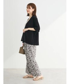 Green Parks よくばり　半袖カットドルマンカーディガン