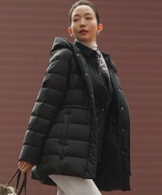 23区 【VERY掲載/新色追加】シレータフタ ミドル丈 ダウンコート