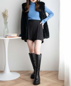 WEGO ピンタックショートパンツ