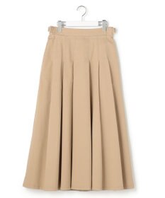 23区 S 【先行予約】ストレッチギャバ タックフレアスカート