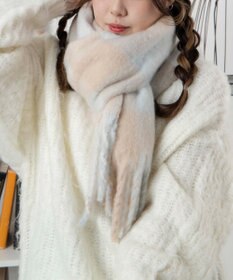 WEGO 【ユニセックス着用ITEM】ワイドフリンジストール