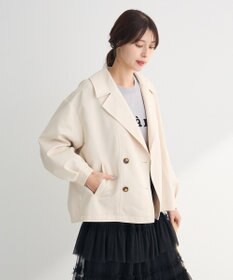 Green Parks 撥水加工　ショート丈トレンチコート