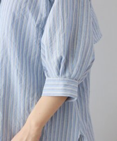CRAFT STANDARD BOUTIQUE ストライプラグランタックシャツ